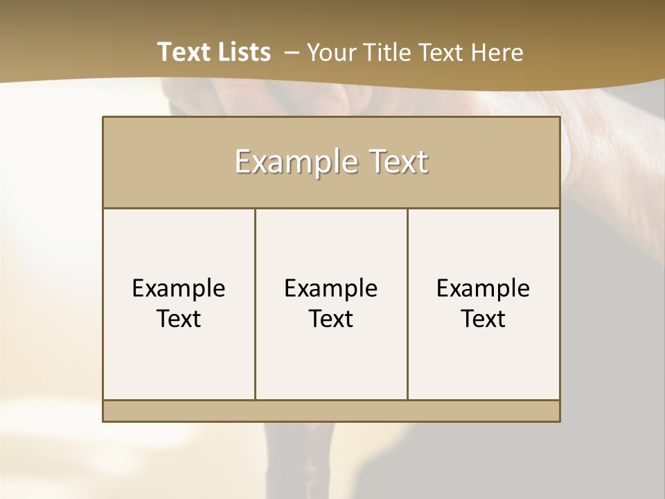 Disabled Selective Focus Wrinkled PowerPoint Template