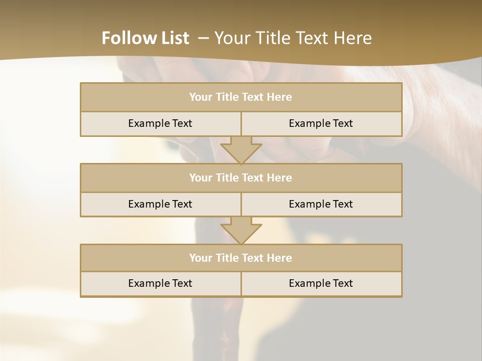 Disabled Selective Focus Wrinkled PowerPoint Template