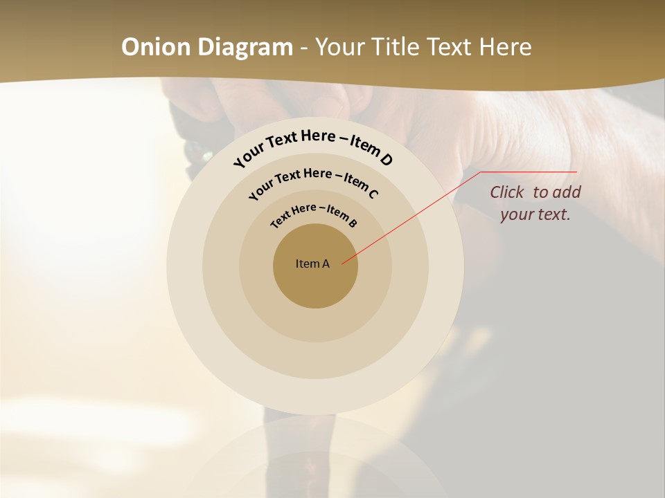 Disabled Selective Focus Wrinkled PowerPoint Template