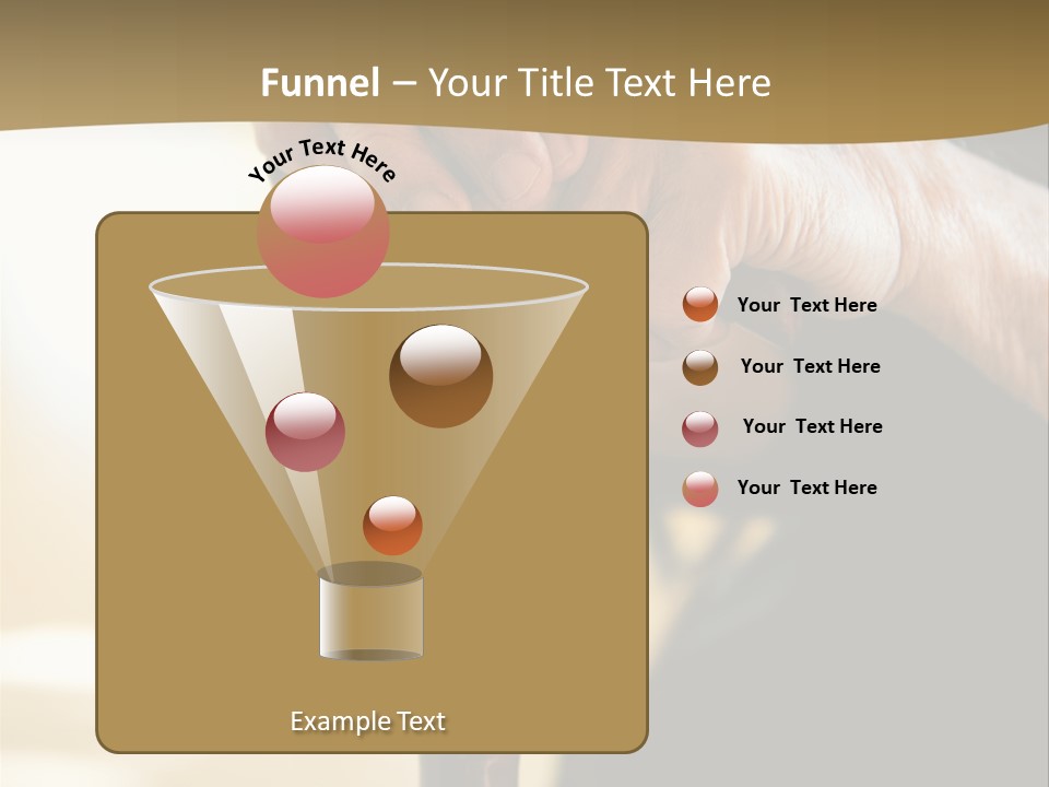 Disabled Selective Focus Wrinkled PowerPoint Template