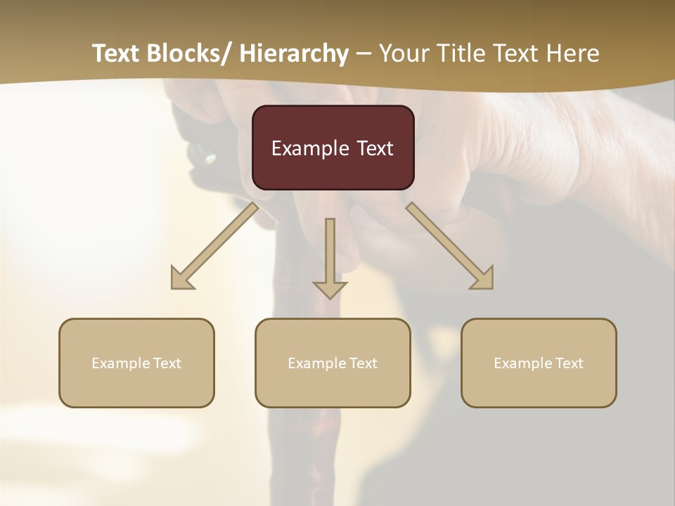 Disabled Selective Focus Wrinkled PowerPoint Template