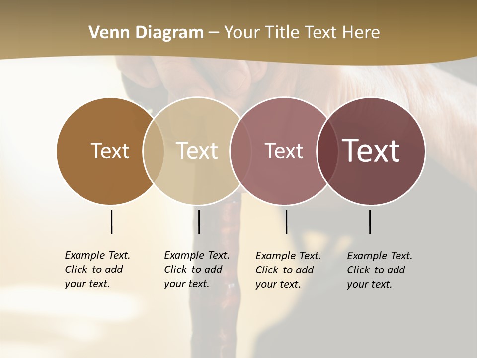 Disabled Selective Focus Wrinkled PowerPoint Template