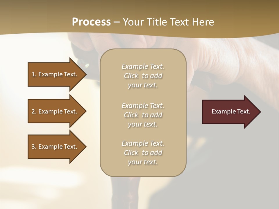 Disabled Selective Focus Wrinkled PowerPoint Template