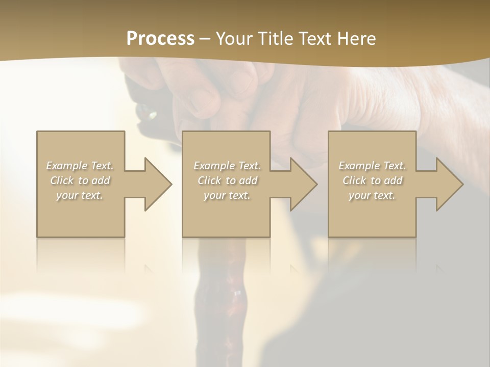 Disabled Selective Focus Wrinkled PowerPoint Template