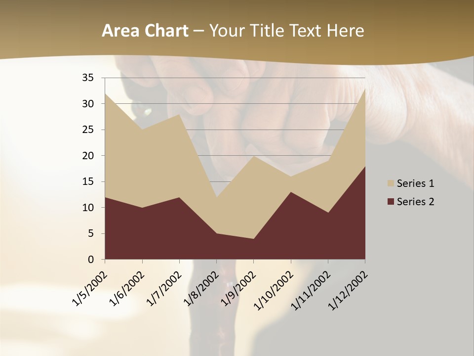 Disabled Selective Focus Wrinkled PowerPoint Template