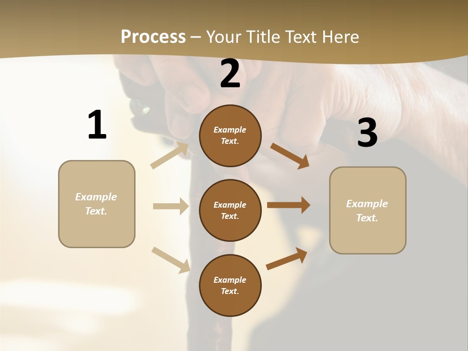 Disabled Selective Focus Wrinkled PowerPoint Template