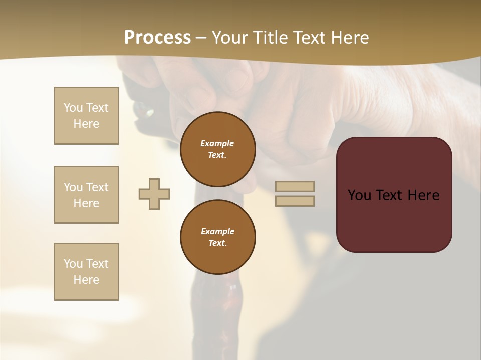 Disabled Selective Focus Wrinkled PowerPoint Template
