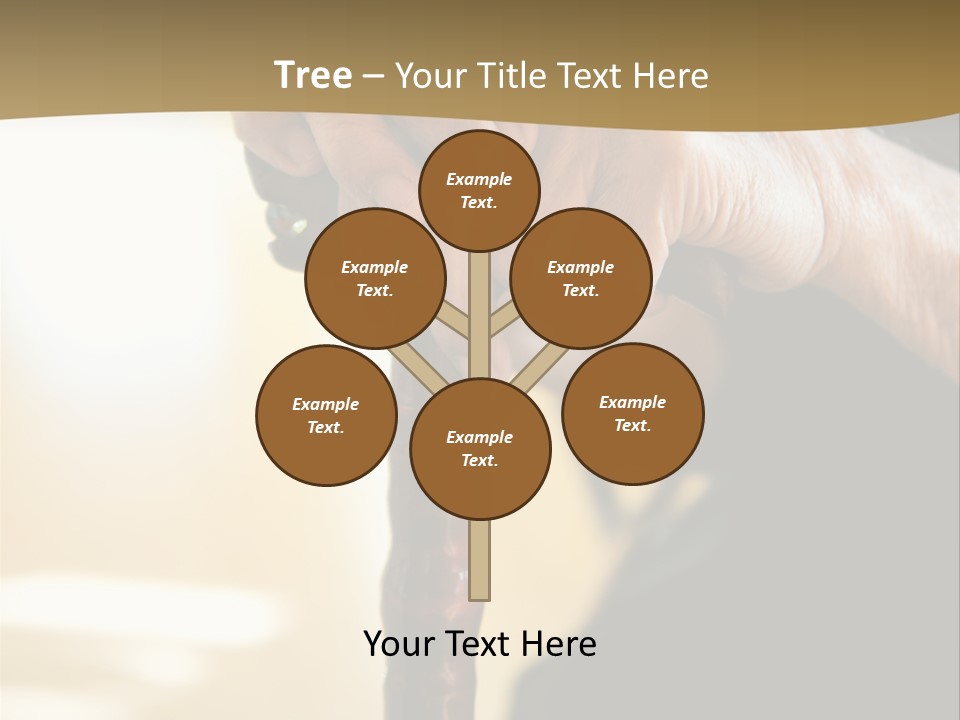 Disabled Selective Focus Wrinkled PowerPoint Template
