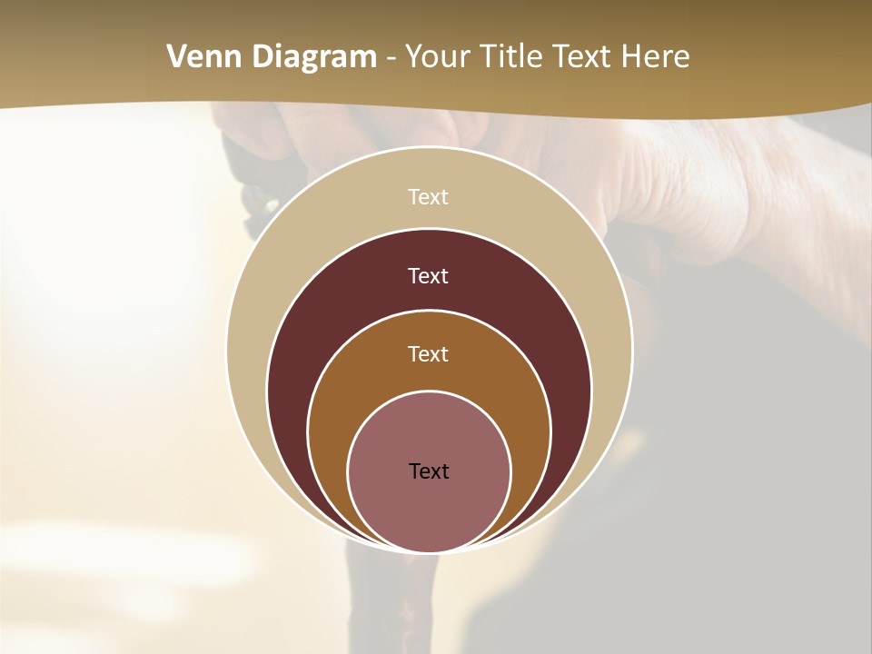 Disabled Selective Focus Wrinkled PowerPoint Template