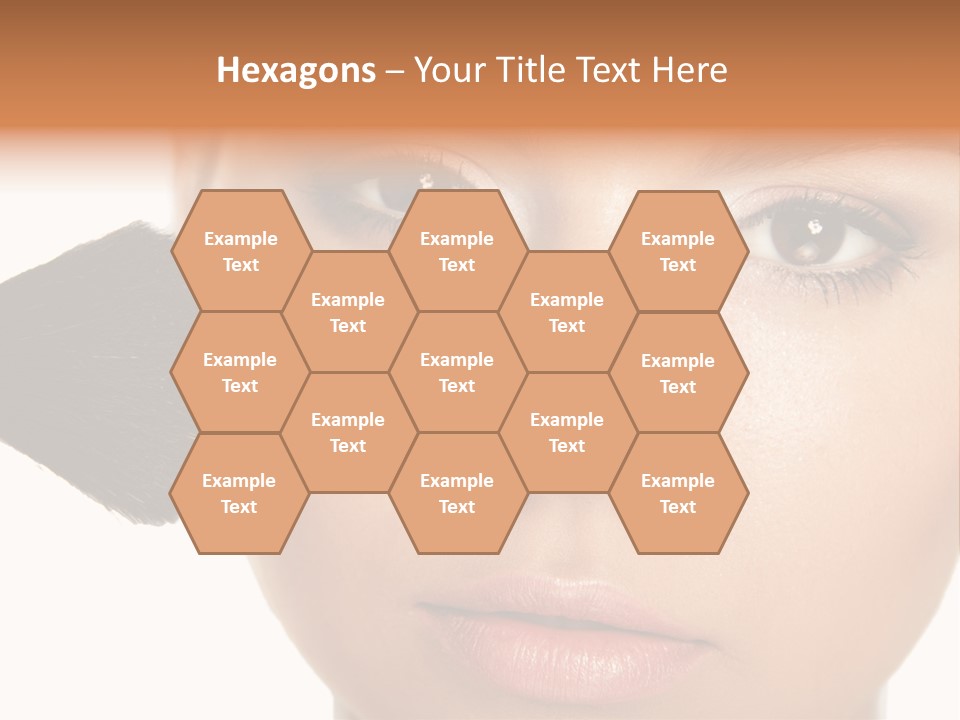 Isolated Make Skin PowerPoint Template