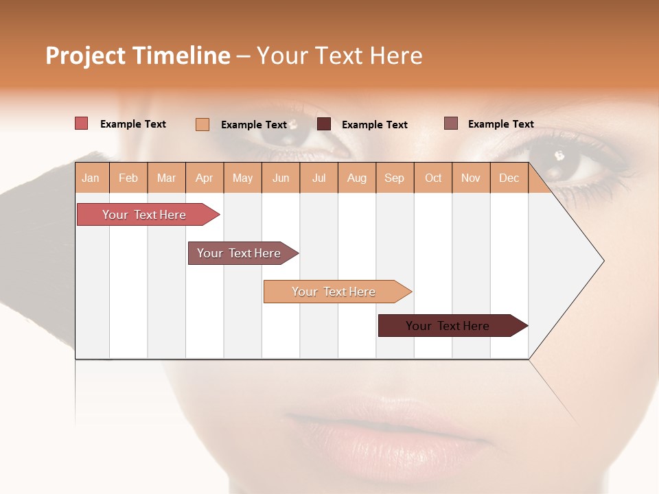 Isolated Make Skin PowerPoint Template