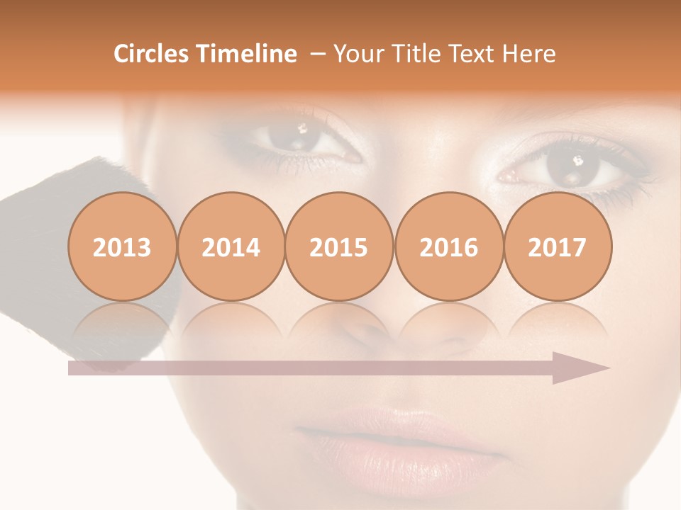 Isolated Make Skin PowerPoint Template