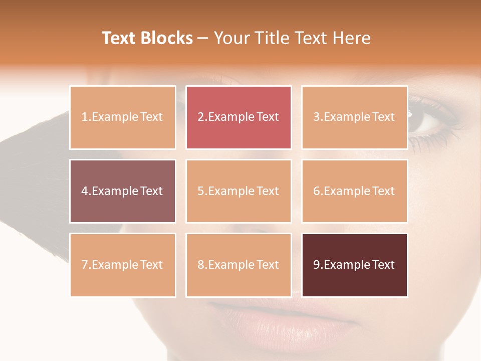 Isolated Make Skin PowerPoint Template