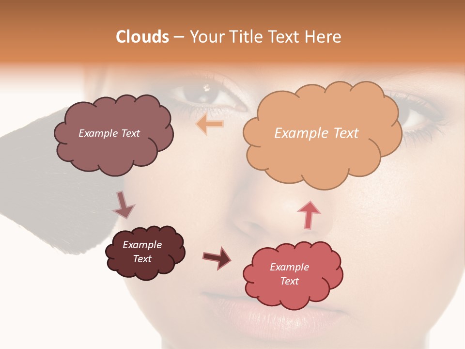 Isolated Make Skin PowerPoint Template