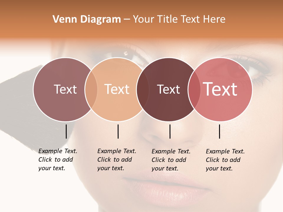 Isolated Make Skin PowerPoint Template