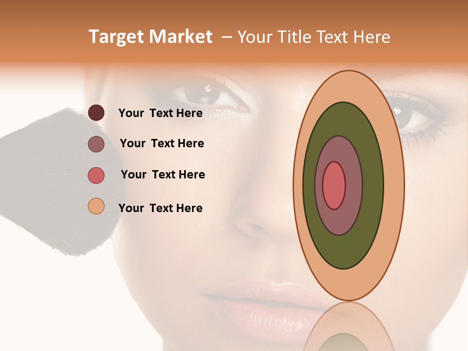 Isolated Make Skin PowerPoint Template