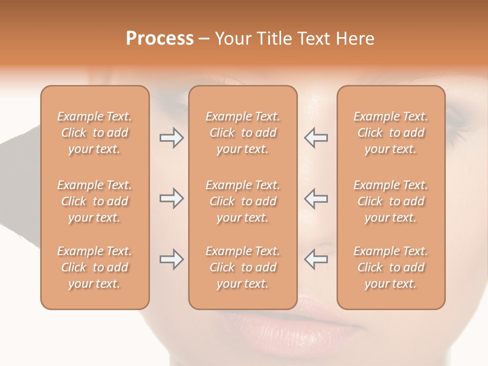 Isolated Make Skin PowerPoint Template