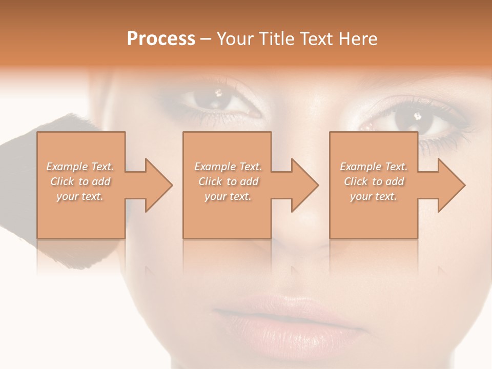 Isolated Make Skin PowerPoint Template