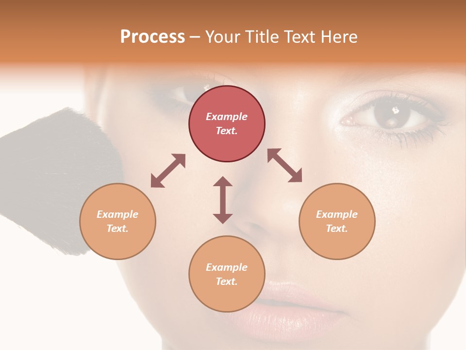 Isolated Make Skin PowerPoint Template