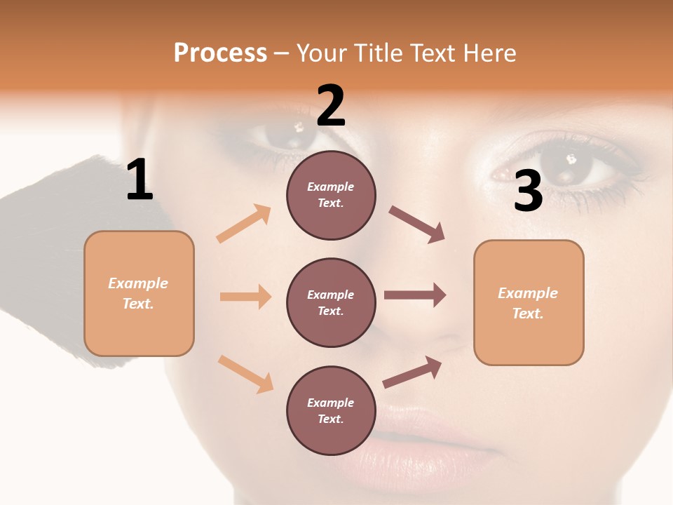 Isolated Make Skin PowerPoint Template