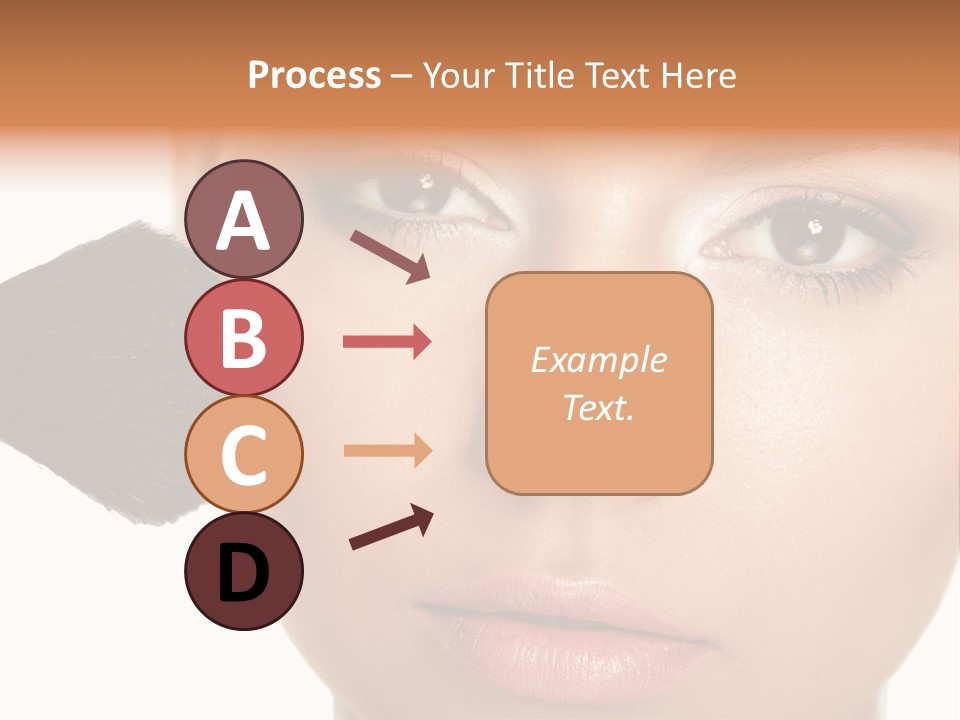 Isolated Make Skin PowerPoint Template