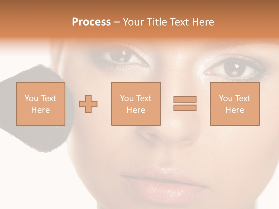 Isolated Make Skin PowerPoint Template