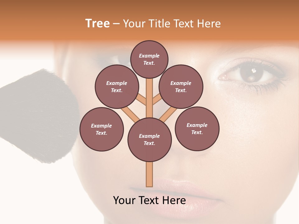 Isolated Make Skin PowerPoint Template