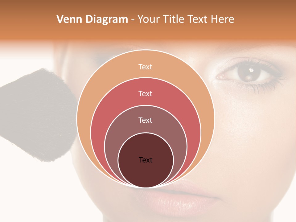 Isolated Make Skin PowerPoint Template