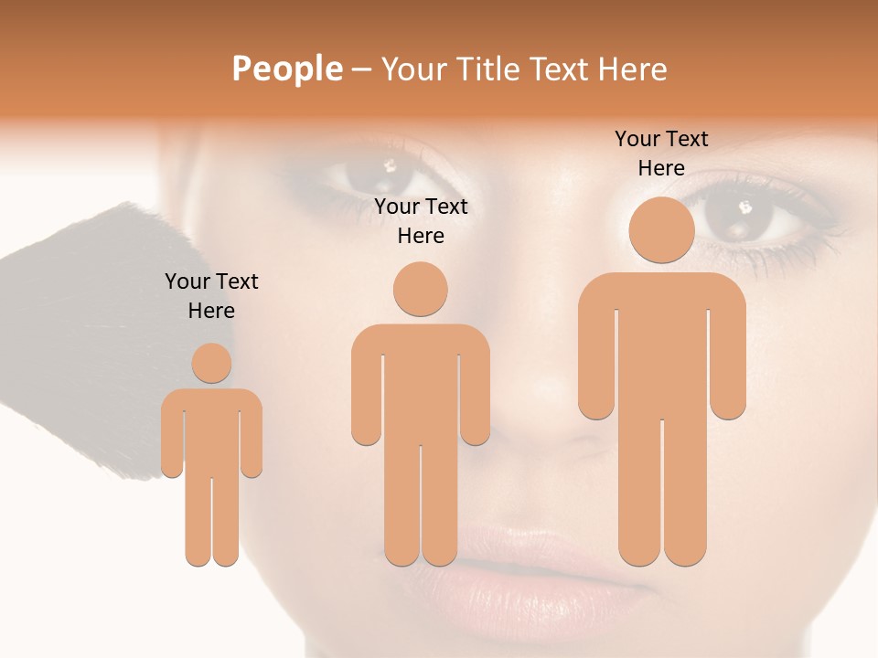 Isolated Make Skin PowerPoint Template