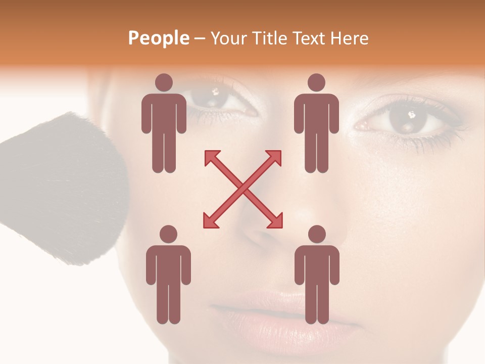 Isolated Make Skin PowerPoint Template