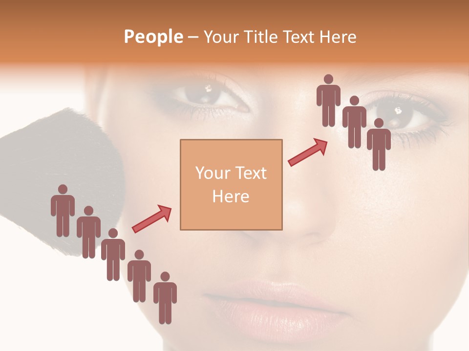 Isolated Make Skin PowerPoint Template