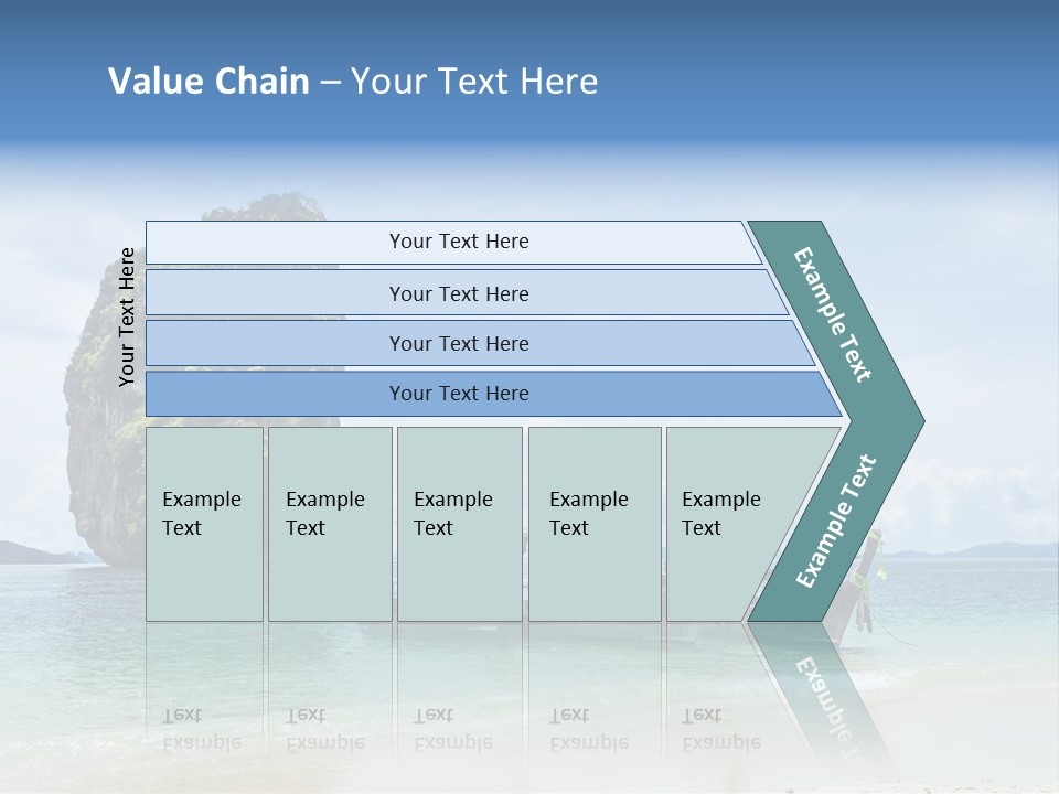 Holiday Concept Relaxation PowerPoint Template