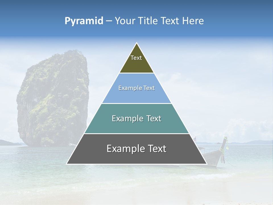 Holiday Concept Relaxation PowerPoint Template