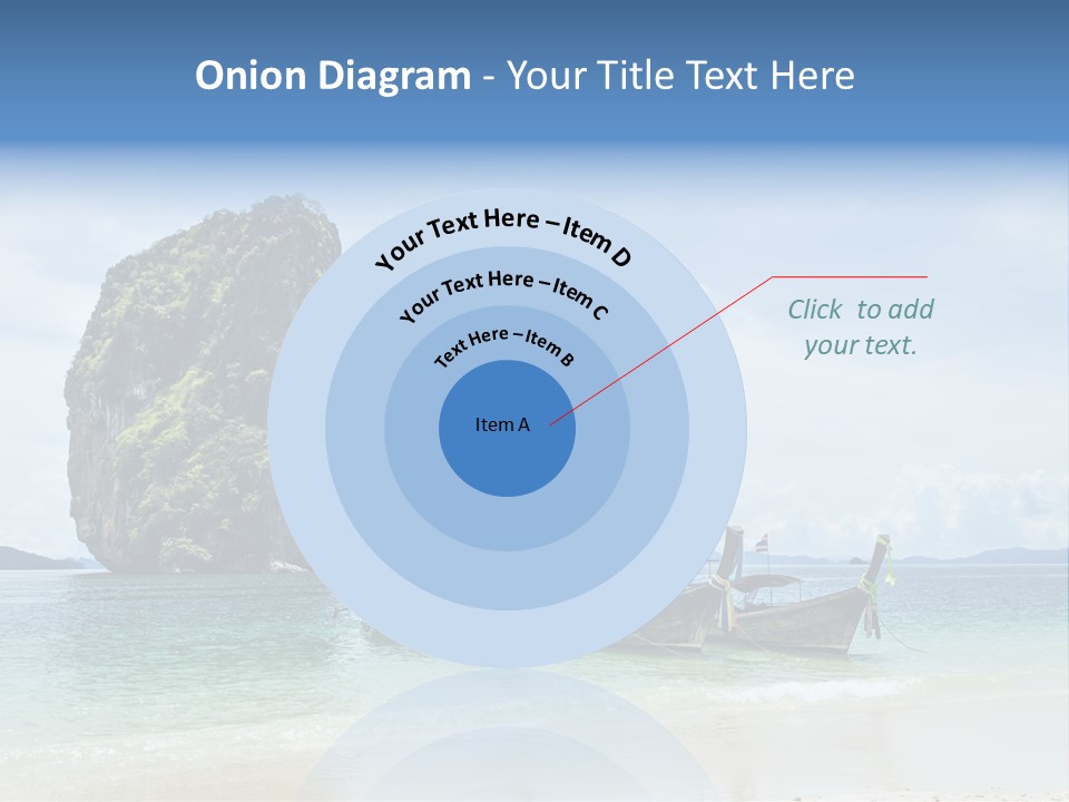 Holiday Concept Relaxation PowerPoint Template