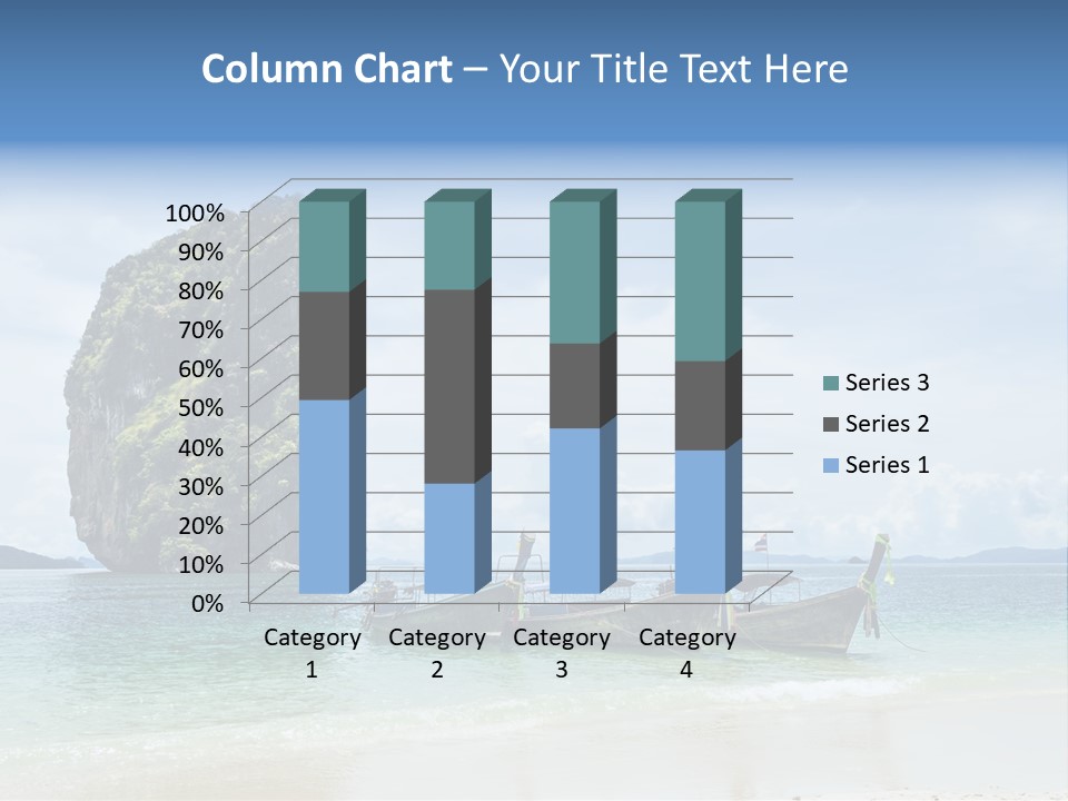 Holiday Concept Relaxation PowerPoint Template