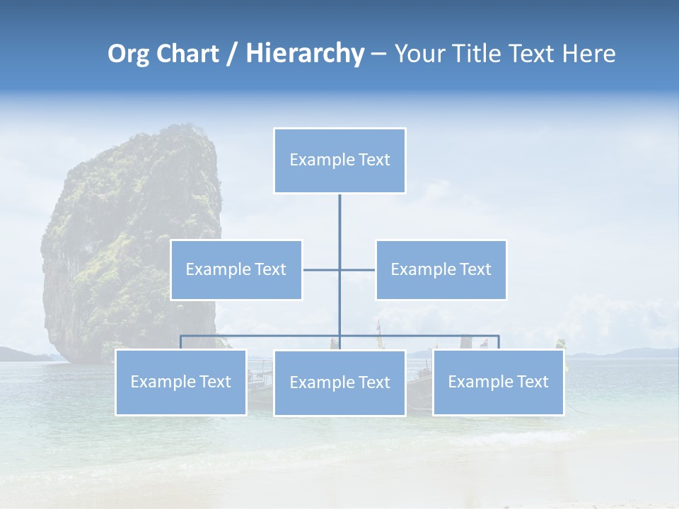 Holiday Concept Relaxation PowerPoint Template