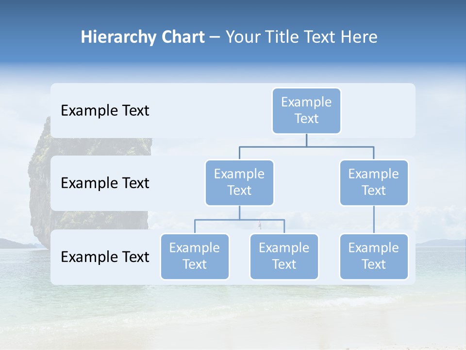 Holiday Concept Relaxation PowerPoint Template
