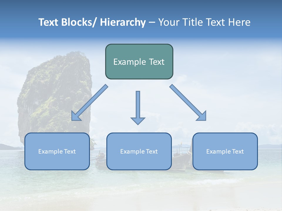Holiday Concept Relaxation PowerPoint Template