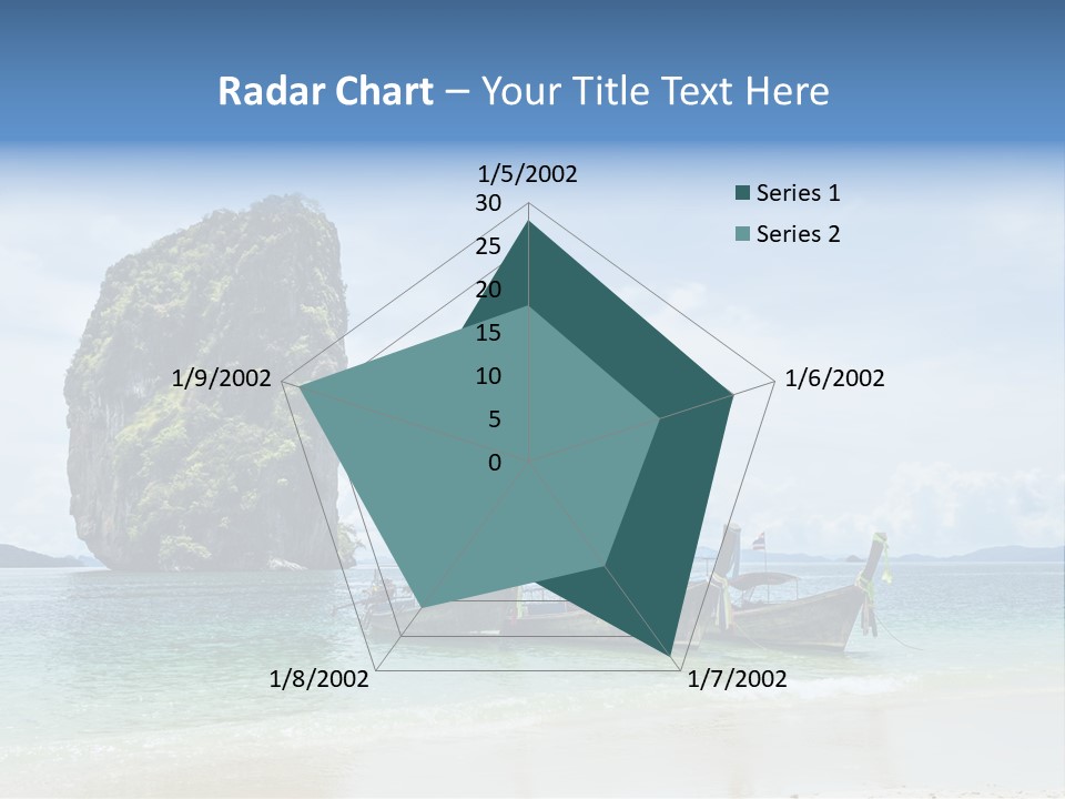 Holiday Concept Relaxation PowerPoint Template