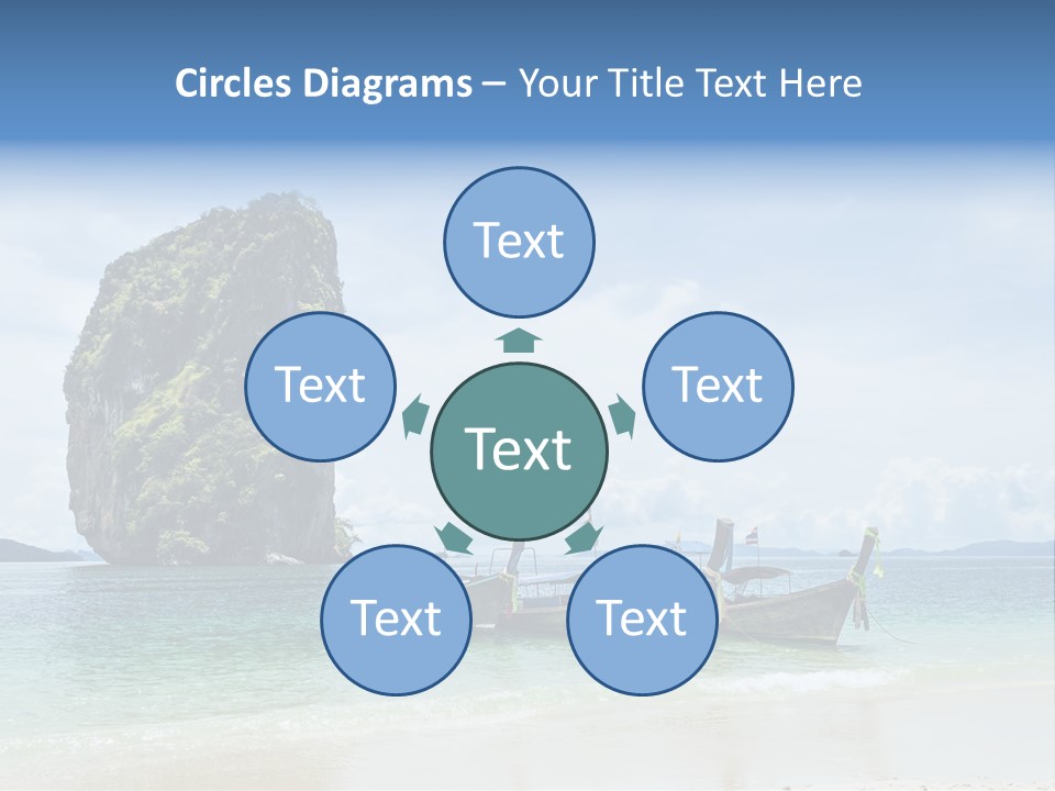 Holiday Concept Relaxation PowerPoint Template