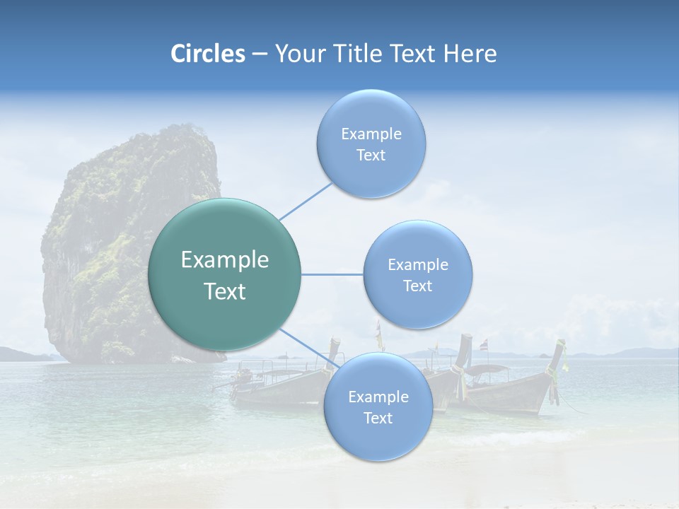 Holiday Concept Relaxation PowerPoint Template