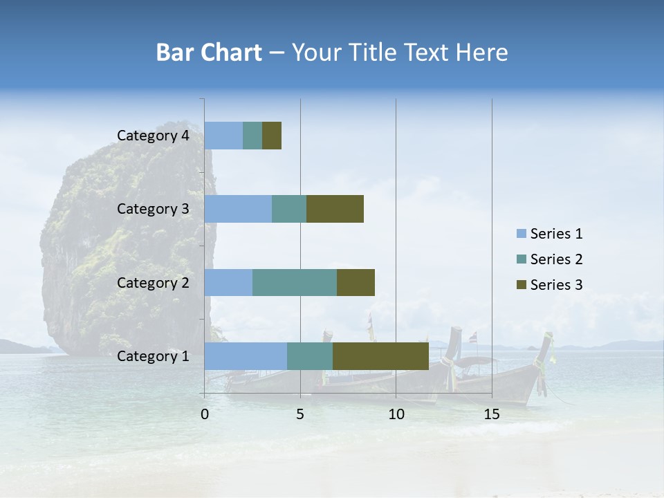 Holiday Concept Relaxation PowerPoint Template