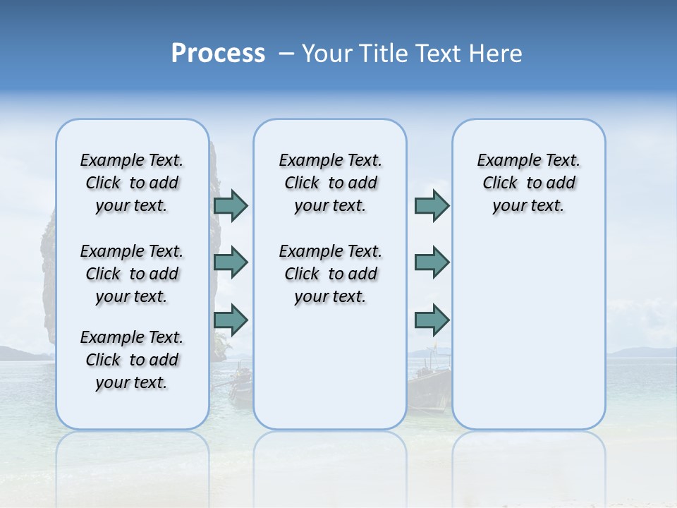 Holiday Concept Relaxation PowerPoint Template