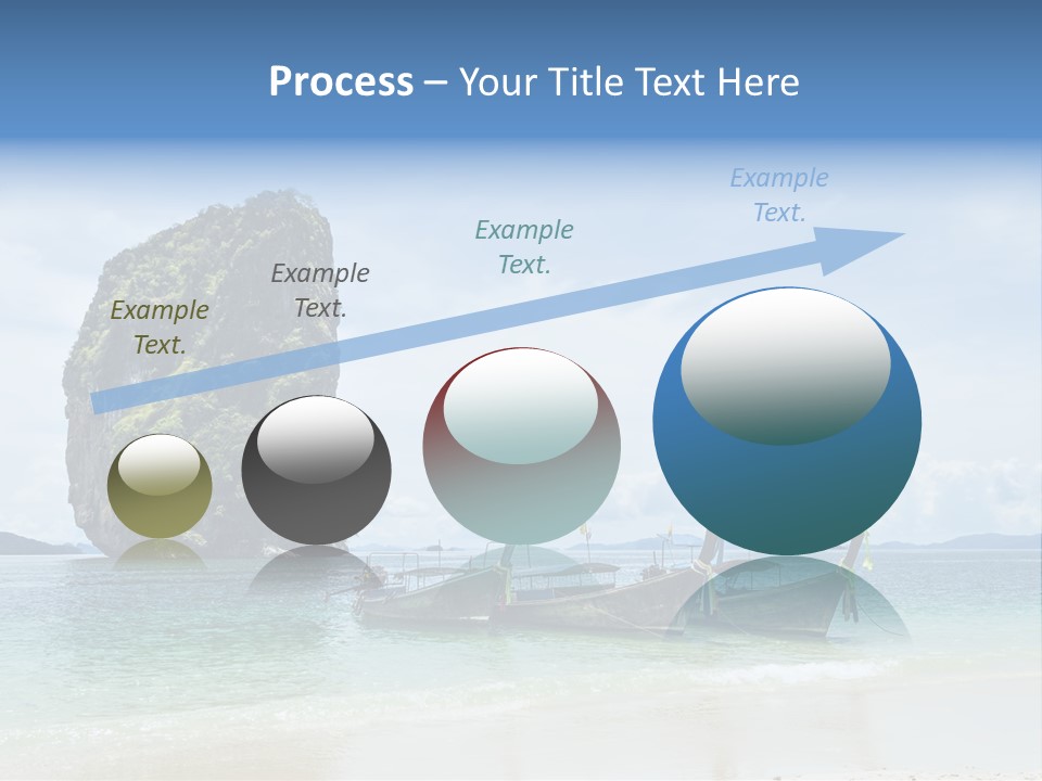 Holiday Concept Relaxation PowerPoint Template