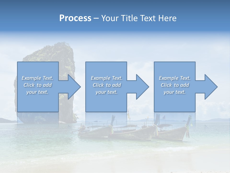 Holiday Concept Relaxation PowerPoint Template