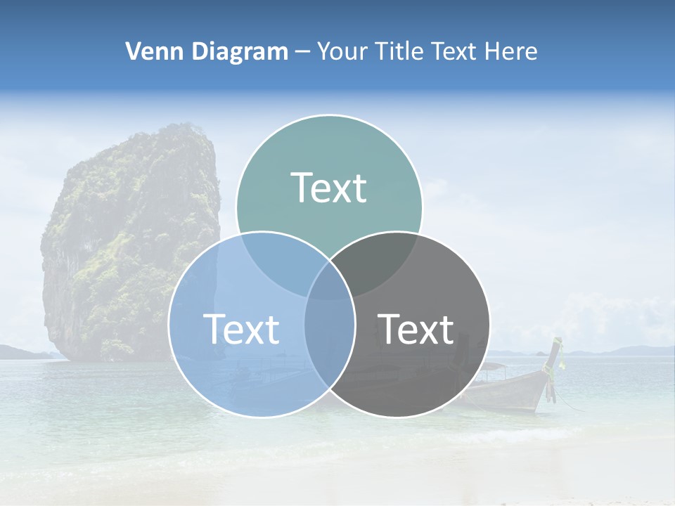 Holiday Concept Relaxation PowerPoint Template