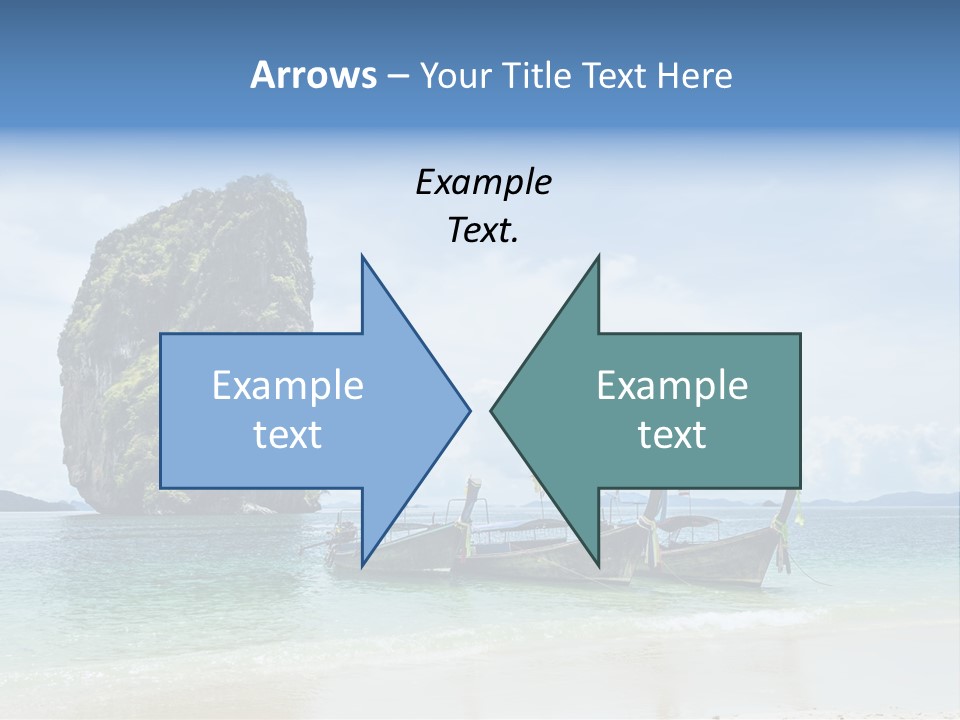 Holiday Concept Relaxation PowerPoint Template