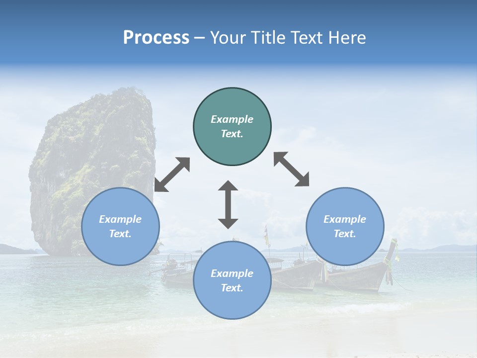 Holiday Concept Relaxation PowerPoint Template
