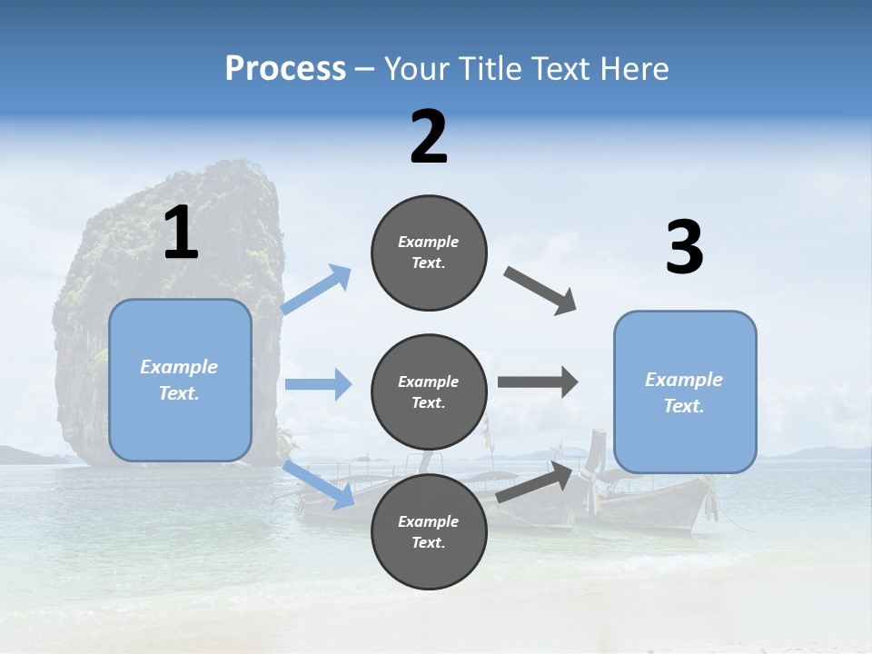Holiday Concept Relaxation PowerPoint Template
