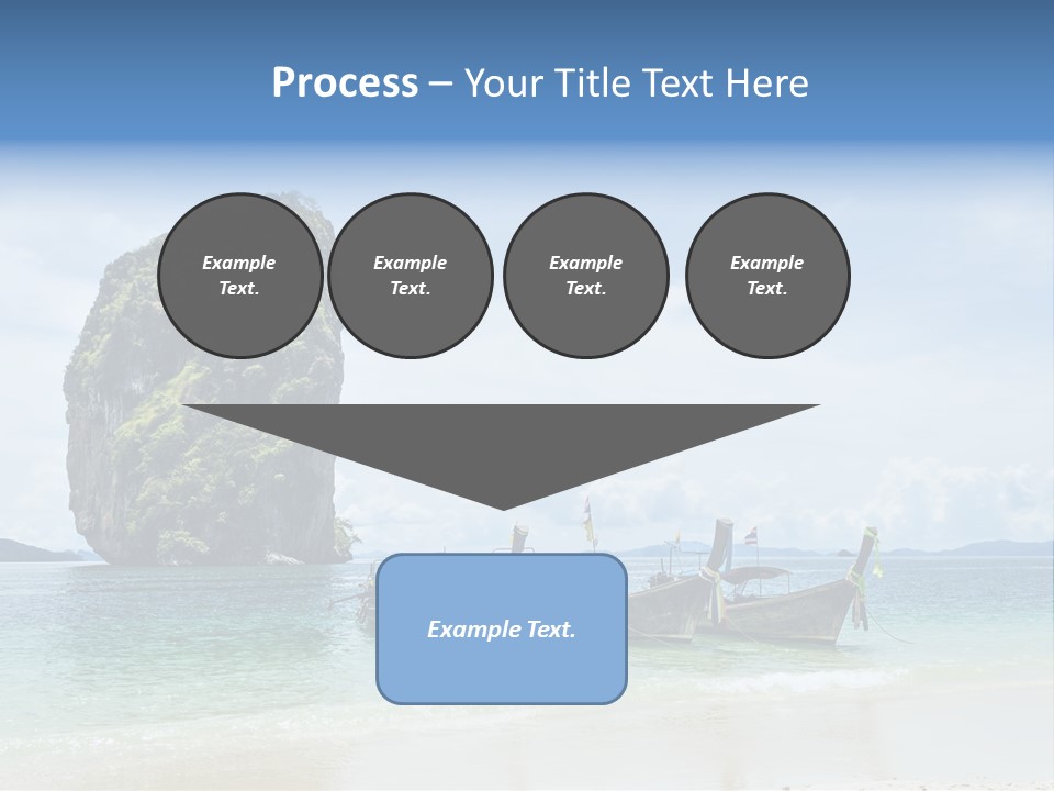 Holiday Concept Relaxation PowerPoint Template